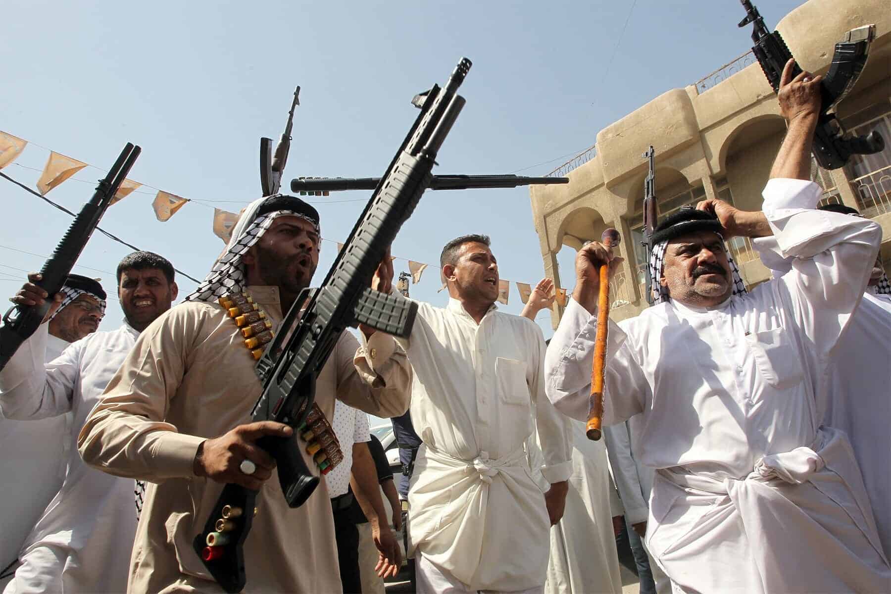 رجال العشائر السنة ألحقوا هزيمة بالجيش العراقي