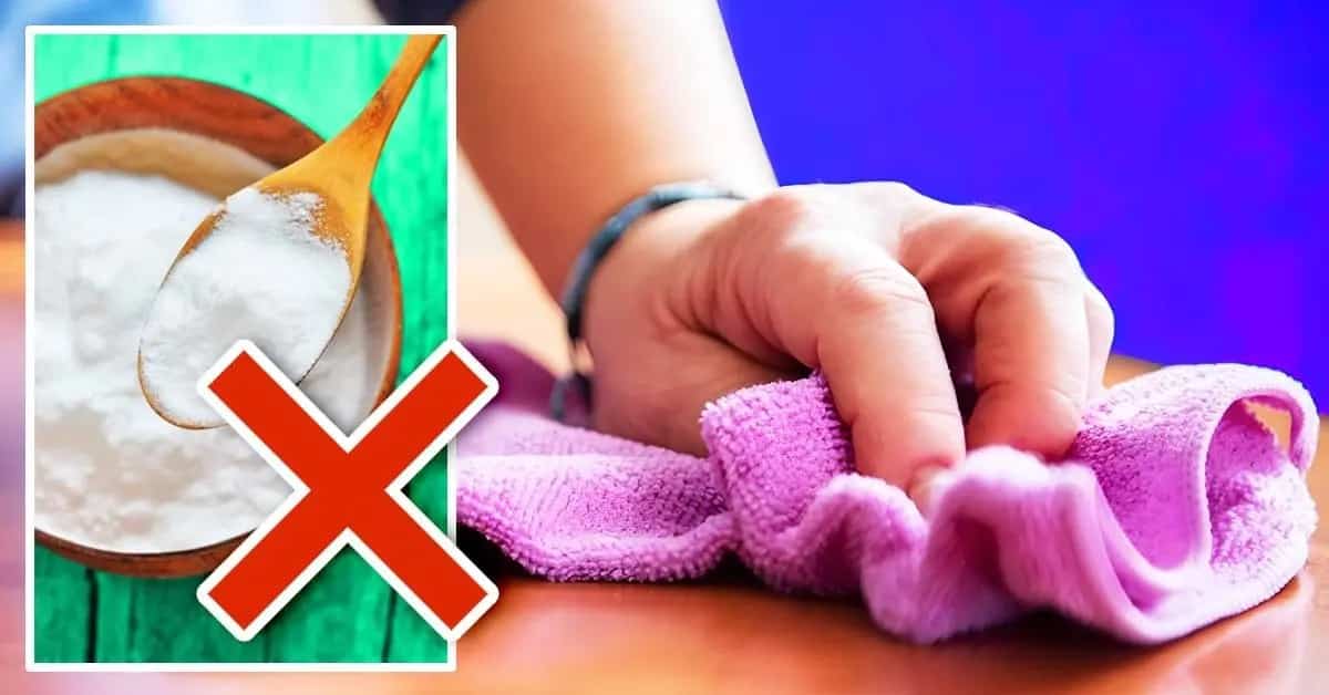 5 أشياء يجب ألا تنظفها أبدًا باستخدام صودا الخبز لأنها تتلف