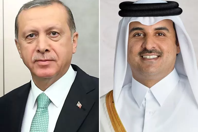 الحرب على غزة.. تصريحات ورسائل قوية من أمير قطر وأردوغان خلال القمة الخليجية