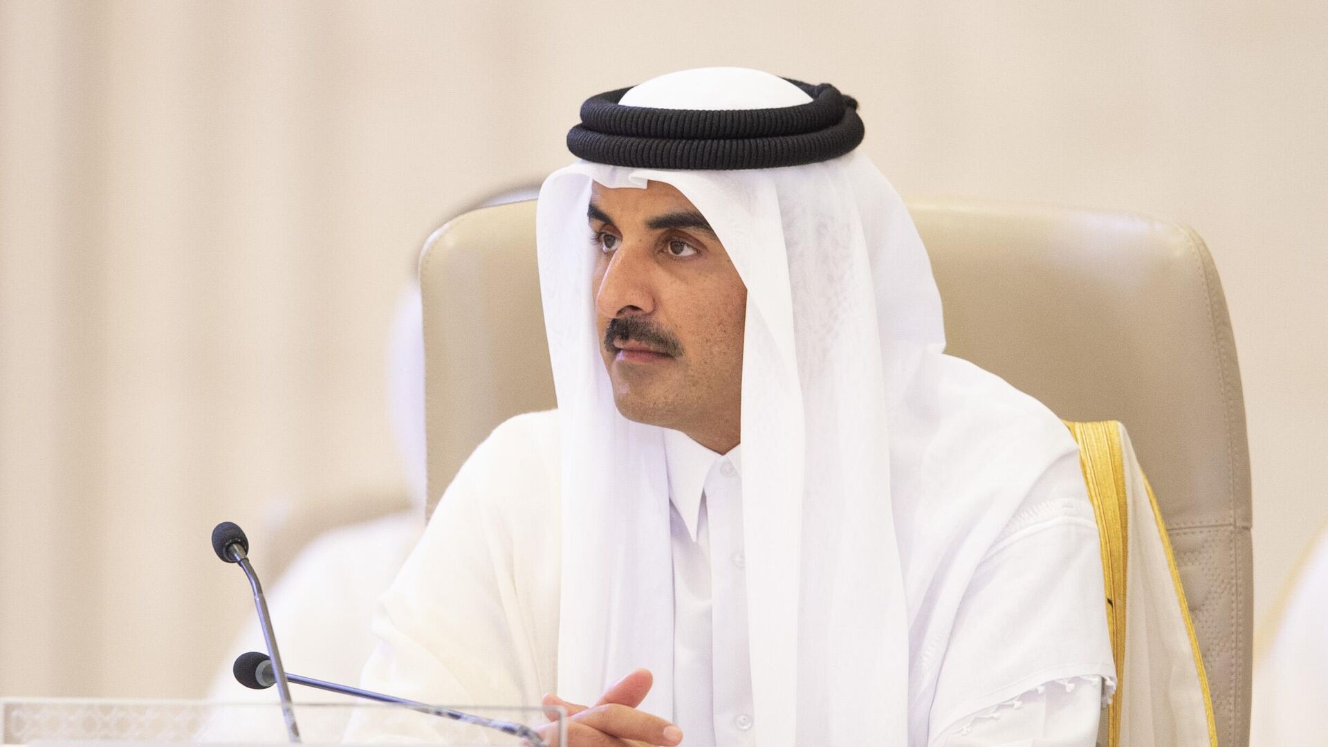 “فلسطين قضية شرف ومرجلة”.. تصريحات لأمير قطر عن الحرب على غزة تثير تفاعلا