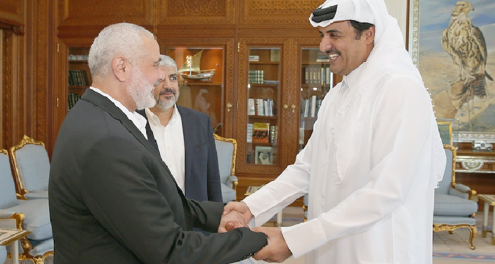 اجتماع قصر لوسيل بين أمير قطر وهنية .. كشف لتميم شرط حماس غير القابل لأي تفاوض