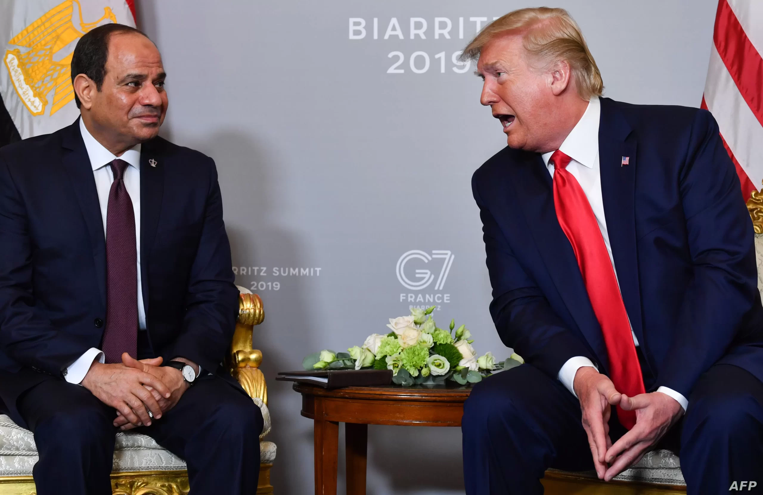 بين ترامب والسيسي