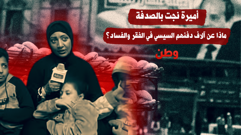 أميرة نجت بالصدفة.. ماذا عن آلاف دفنهم السيسي في الفقر والفساد؟