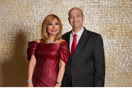 لميس حديدي وعمرو أديب