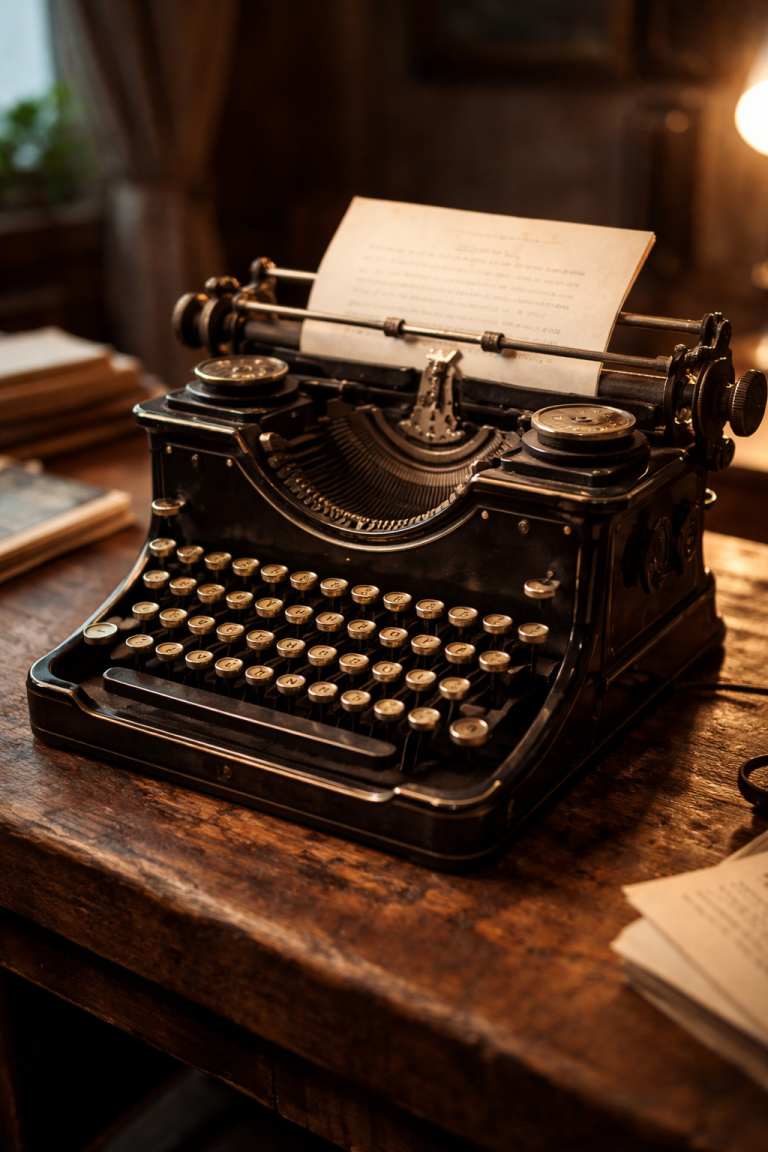 آلة طباعة قديمة