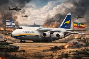 طائرات شحن إماراتية غامضة بين قواعد عسكرية وإسرائيل وإثيوبيا… صراع النفوذ الخليجي يشعل القرن الأفريقي طائرات شحن إماراتية غامضة بين قواعد عسكرية وإسرائيل وإثيوبيا.