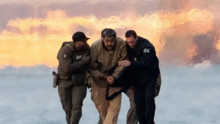 الرئيس الفنزويلي بعد القبض عليه