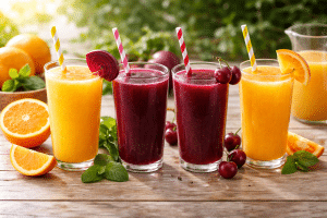 عصائر يومية لدعم صحة القلب وخفض الكوليسترول طبيعيًا