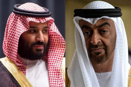 محمد بن زايد ومحمد بن سلمان
