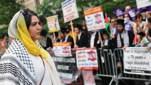 مكافآت مالية للاعتداء عليها.. كيف واجهت الناشطة الفلسطينية نيردين كسواني “بلطجة” منظمة بيتار في نيويورك؟ دعوى رفعتها فلسطينية تكشف عن انتهاكات متزايدة للحقوق المدنية في الولايات المتحدة وتثير تساؤلات حول العدالة والمساواة داخل المؤسسات الأمريكية