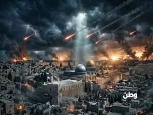 القصف يلامس أولى القبلتين