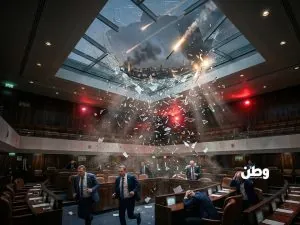 “هروب القادة إلى الملاجئ”.. صواريخ طهران تطرق أبواب الكنيست وتجبر نتنياهو ووزراءه على الفرار! صفارات الإنذار تدوي داخل الكنيست الإسرائيلي وتجبر النواب على الفرار إلى الملاجئ