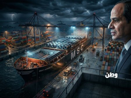 خالفت إسبانيا وتركيا واستقرت في مصر.. كيف أصبحت الموانئ المصرية ممراً لإمدادات “إلبيت” الإسرائيلية؟ رست سفينة عالمية تابعة لشركة MSC في ميناء