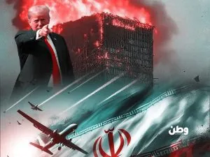 التوتر العسكري بين إسرائيل وإيران وأمريكا