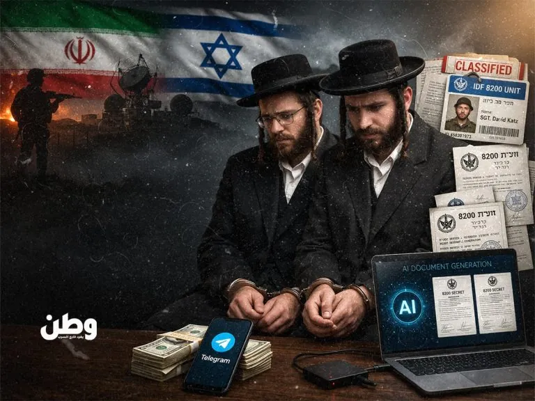قضية تجسس تهز إسرائيل بعد اتهام شقيقين من الحريديم بنقل معلومات حساسة لإيران، عبر انتحال صفة جندي في وحدة 8200 واستخدام وثائق مزيفة بالذكاء الاصطناعي.