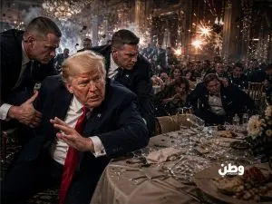 حادث إطلاق نار خارج فندق واشنطن هيلتون خلال عشاء مراسلي البيت الأبيض يحوّل عرضًا ترفيهيًا إلى لحظات ذعر، وسط تدخل أمني سريع لمنع كارثة.