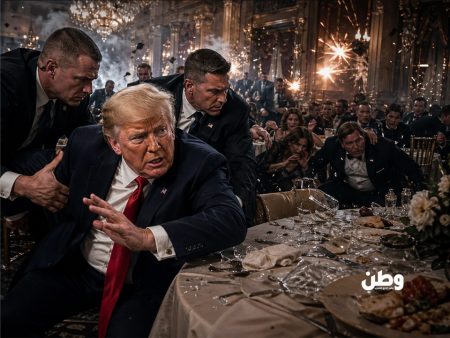 حادث إطلاق نار خارج فندق واشنطن هيلتون خلال عشاء مراسلي البيت الأبيض يحوّل عرضًا ترفيهيًا إلى لحظات ذعر، وسط تدخل أمني سريع لمنع كارثة.