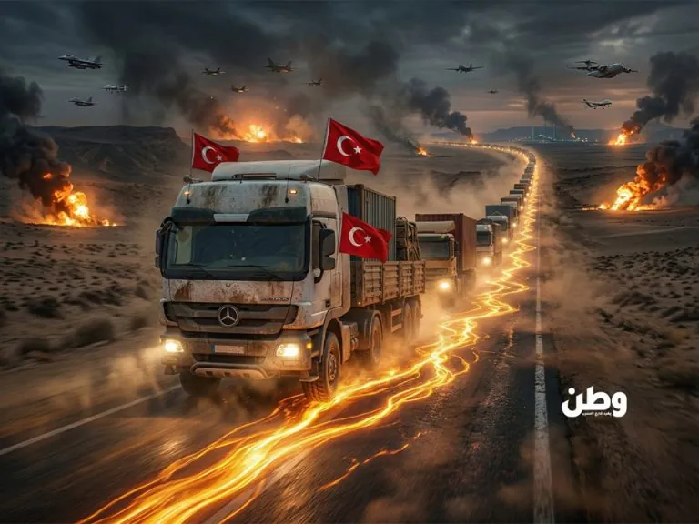 تركيا تطلق ممرًا بريًا جديدًا عبر سوريا والأردن إلى الخليج لتجاوز مضيق هرمز، في خطوة تعيد تشكيل خريطة التجارة الإقليمية وسط تصاعد التوترات.