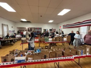 هنا يتم تغليف الطرود