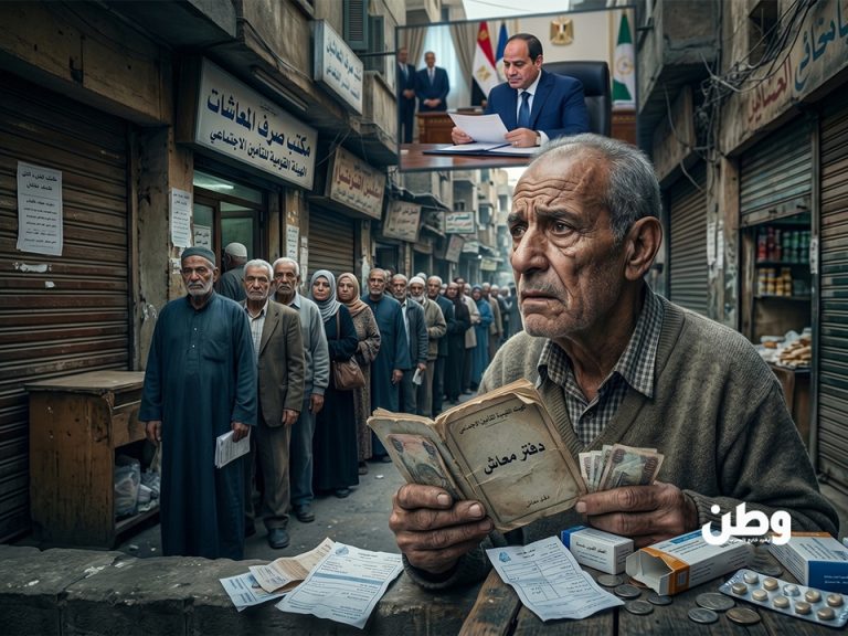 بعد 40 عاماً من العمل.. لماذا يعيش ملايين المتقاعدين في مصر على معاش لا يكفي أسبوعاً واحداً؟ أزمة المعاشات في مصر تعود إلى الواجهة مع اتساع الفجوة بين الحد الأدنى للأجور والمعاشات