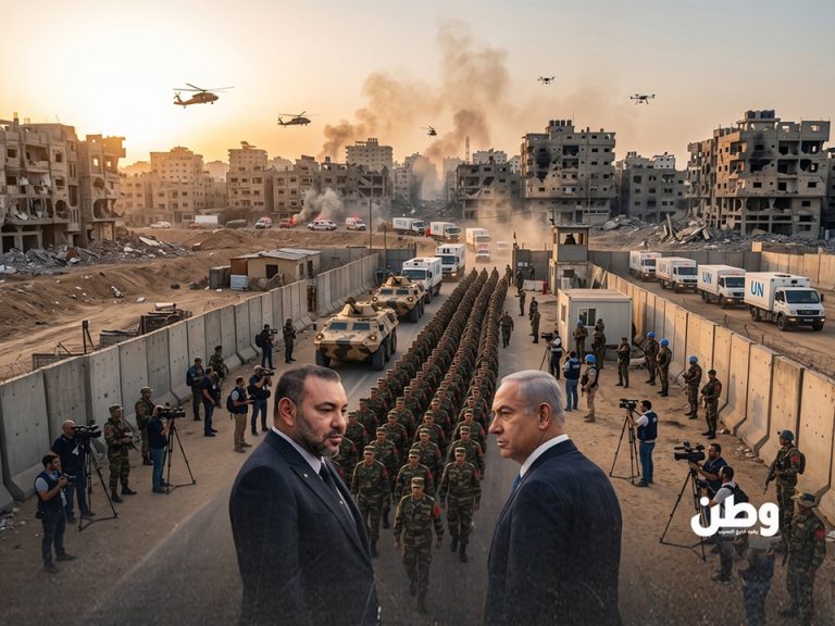 تقارير تتحدث عن إرسال 400 جندي مغربي إلى غزة.. ولا تأكيد رسمي من الرباط أو الأمم المتحدة تداولت تقارير إعلامية أنباء عن استعداد المغرب لإرسال 400 جندي إلى قطاع غزة